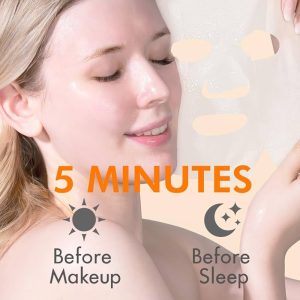 DERMAL 26 Green & Yellow Combo Pack Collagen Essence Full Face Facial Mask