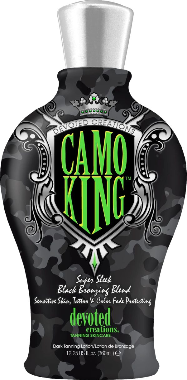 Devoted Creations CAMO KING Black Bronzing Lotion