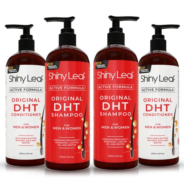 DHT Blocker Shampoo and Conditioner for Hair Loss With Biotin For Men, Women