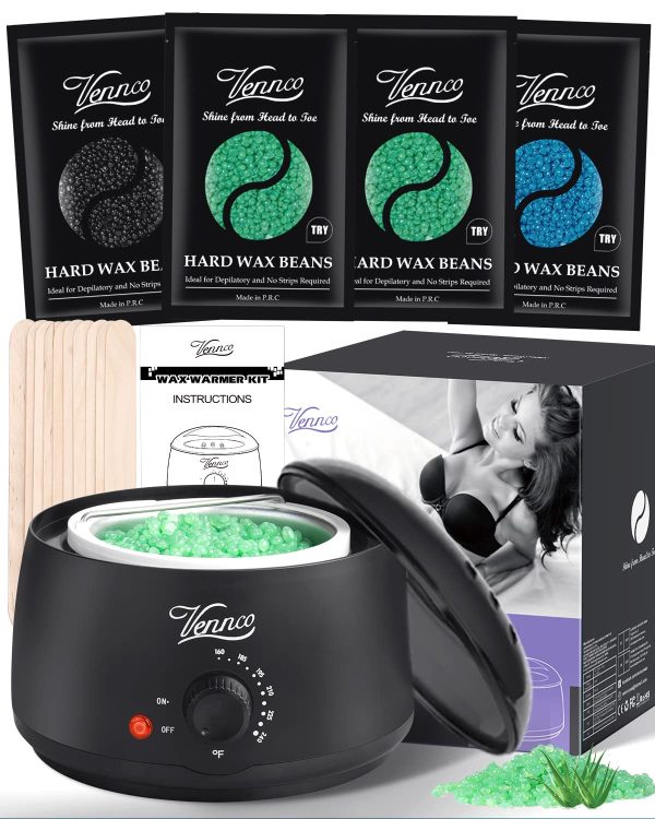 Digital Wax Warmer Kit for Coarse Hair Removal