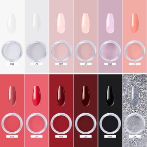 Dip Powder Kit,Nail Dipping Powder Starter kit, Tomicca Acrylic Powder Set