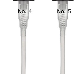 Dispenser Pumps for 8.5 oz No. 4 Shampoo and No. 5 Conditioner Dispenser Pumps