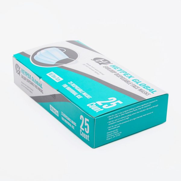 Disposable Face Masks (Pack of 25ct)