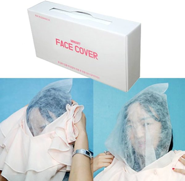 Disposable Makeup Protector Clothing Garment Stain Guard Hood