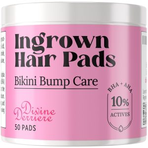 Divine Derriere Ingrown Hair Treatment Pads (Razor Bump Stopper) After Shave