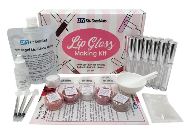 DIY Kit Creations: Deluxe DIY Lip Gloss Making Kit