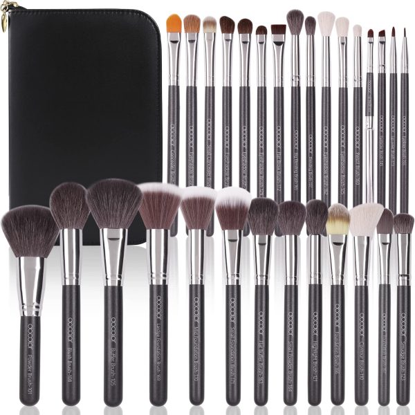 Docolor Makeup Brushes 29 Piece Professional Makeup Brush Set