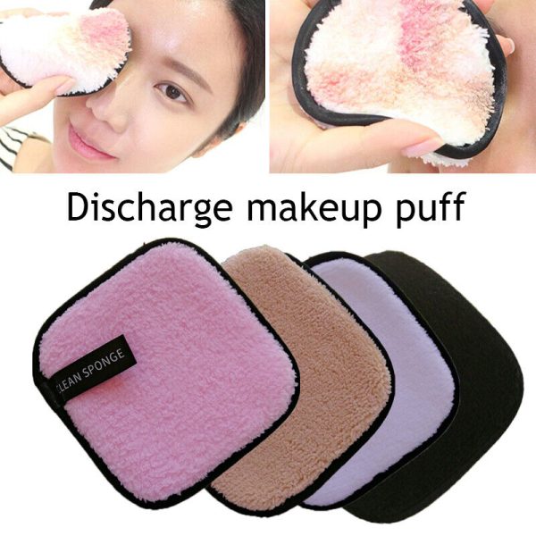 Dogie Lyn Reusable Microfiber Makeup Remover Removing Cloths Pads Fuff