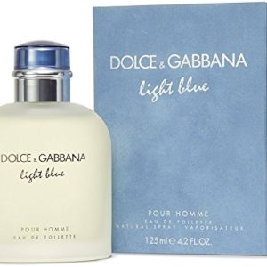 Dolce & Gabbana Eau de Toilettes Spray, Light Blue, 4.2 Fluid Ounce For Men