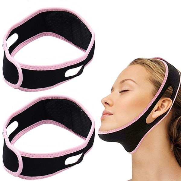 Dosminer Facial Slimming Strap, 2 PCS Face Lifting Belt Pain Free