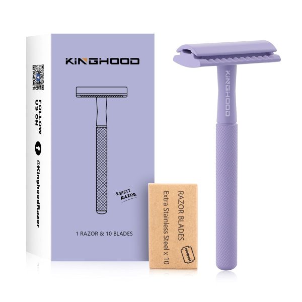 Double Edge Safety Razor for Men or Women, Eco Razor
