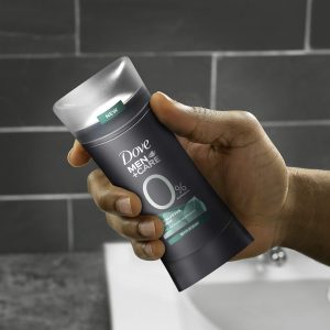 Dove Men+Care 0% Deodorant Stick for Men
