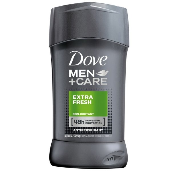 Stay Fresh for 48 Hours – Dove Men+Care Charcoal Antiperspirant Deodorant 4-Pack