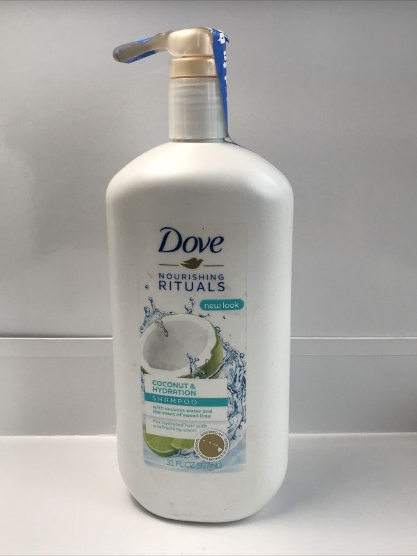 Dove Nourishing Secrets Shampoo with Pump Coconut & Hydration