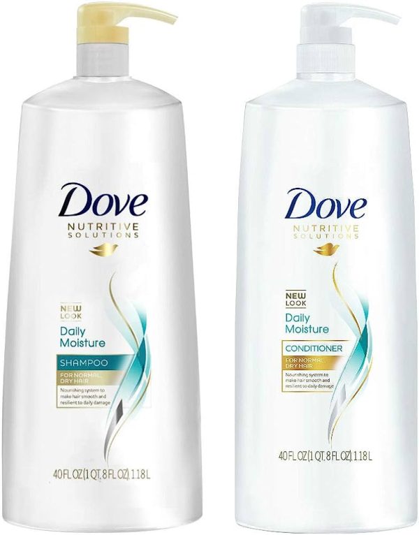 Dove Nutritive Solutions Daily Moisture, Shampoo and Conditioner Duo Set