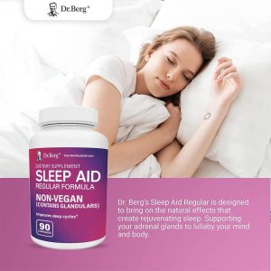 Dr. Berg Sleep Aid Vegan Formula – All Natural Support