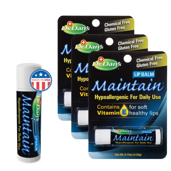 Dr. Dan's CortiBalm Lip Balm Tube for Chapped Lips