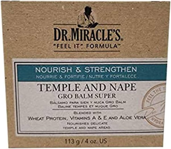 Dr. Miracle's Temple and Nape Gro Balm