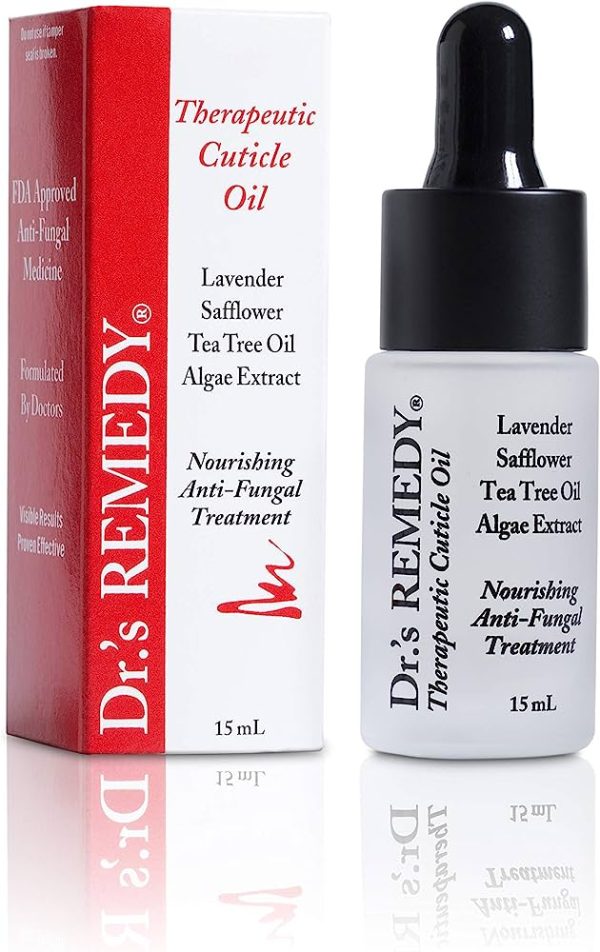 Dr.'s REMEDY Therapeutic CARESS Cuticle Oil, Nourishing Anti-Fungal Treatment