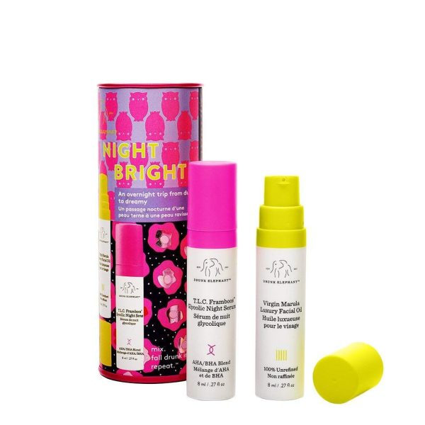 Drunk Elephant NightBright Duo - Nighttime Skincare Routine