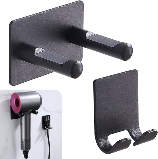 Dyson Hair Dryer Wall Mount Holder, Aluminum Alloy Wall Bracket Holder