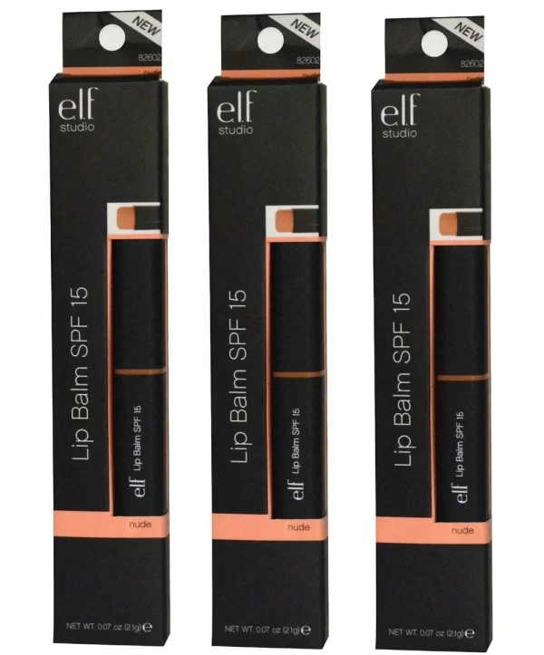 e.l.f. Lip Balm, Nude 0.07 oz / 2.1g