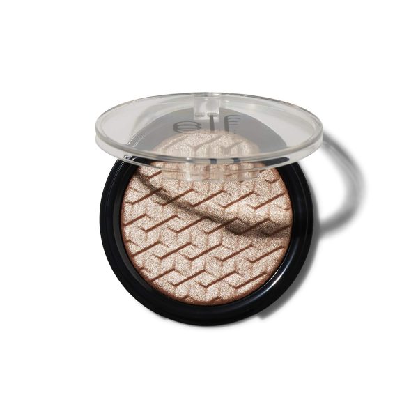 e.l.f. Metallic Flare Highlighter HighShimmer Powder, Rose Gold