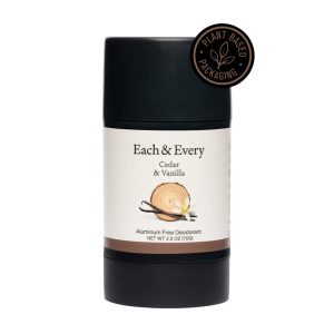 Each & Every Natural Aluminum Free Deodorant for Women and Men