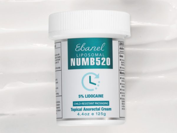 Ebanel 5% Lidocaine Topical Numbing Cream Maximum Strength