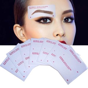 EBANKU 24 Styles Quick Makeup Eyebrow Stencils