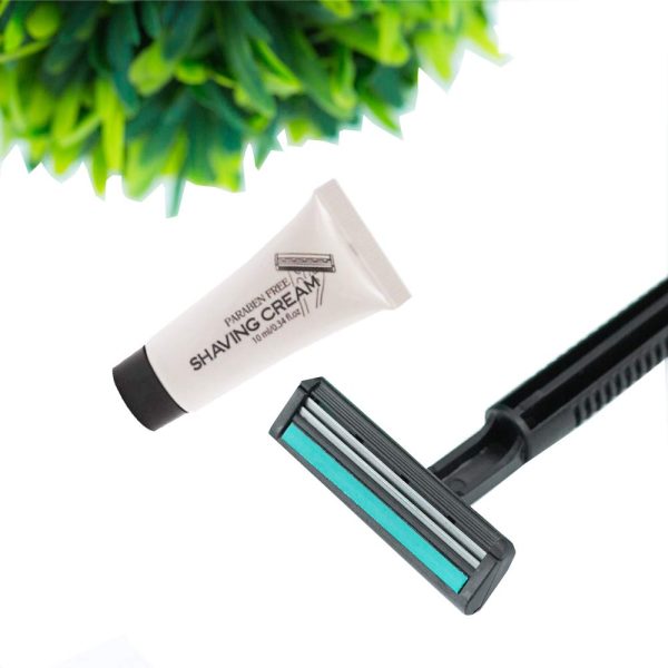ECO Amenities Smooth Shave Disposable Razor with Cream