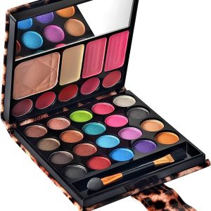 Ecvtop Professional Makeup Kit Eyeshadow Palette Lip Gloss Blush Concealer