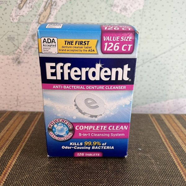 Efferdent Denture Cleanser Tablets