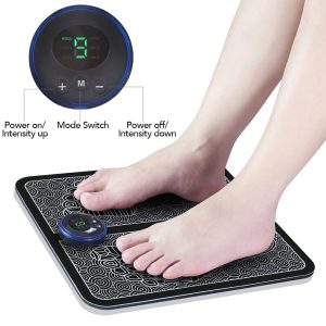 Electric EMS Foot Massager Pad Feet Muscle Stimulator USB