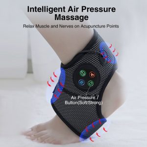 Electric Hot Compress Foot Massager Vibration Air Pressure