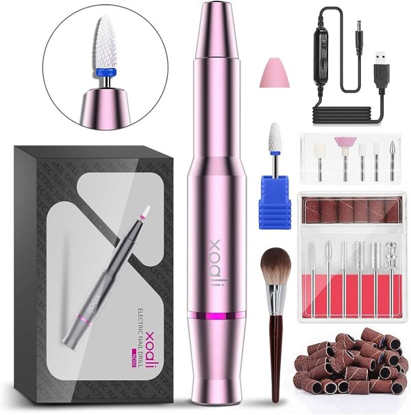 Electric Nail Drill, Tesoky Professional Electric Nail File Machine
