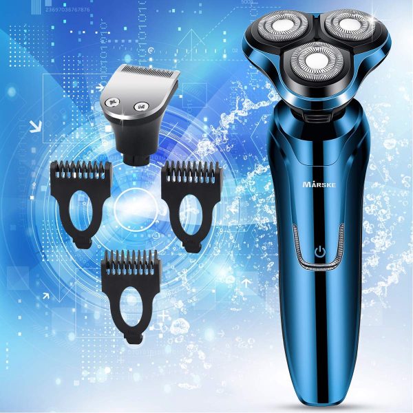 Electric Razor, Electric Shavers for Men, Dry Wet Waterproof Mens