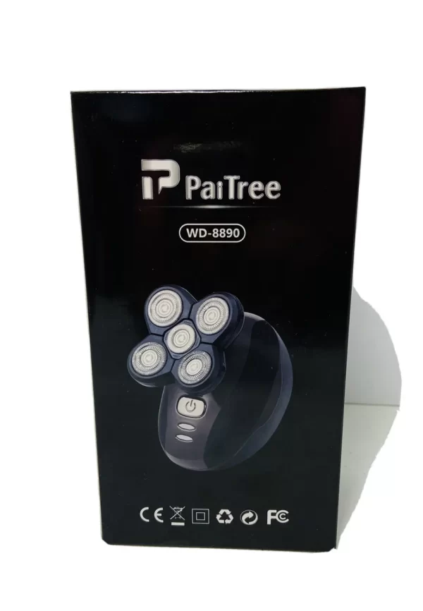Electric Razor for Men, PaiTree 5 in 1 Head and Face Electric Rotary Shaver