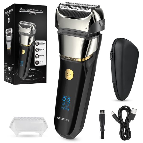 Electric Razor for Men - YASUN Men's Foil Shaver Wet/Dry Rechargeable