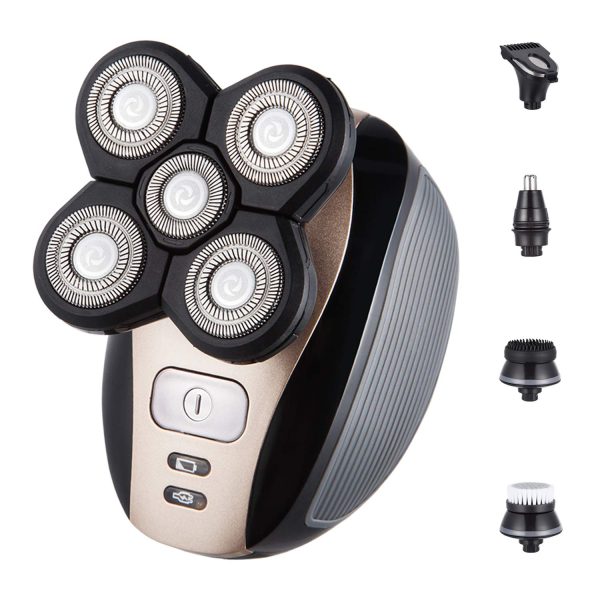 Electric Shaver for Men and Grooming Kit, GOOLEEN 5 in 1 Electric Razor