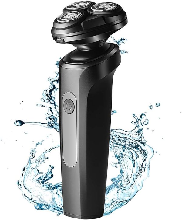 Electric Shaver Razor for Men,UICINOY Wet and Dry Metal IPX7 Waterproof