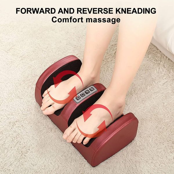 Electric Shiatsu Foot Massager Leg Machine Infrared Heat Deep