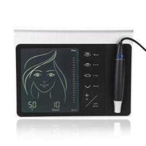 Electric Tattoo Machine, LCD Display Digital Permanent Tattoo Eyebrow