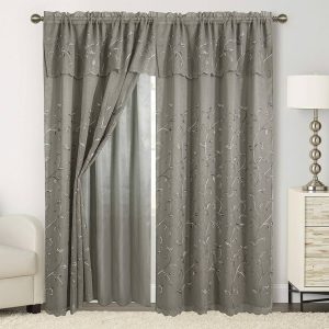 Elegant Comfort Luxury Curtain/Window Panel Set