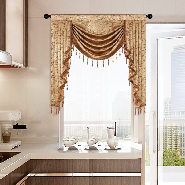 ELKCA European Curtain Valances for Living Room