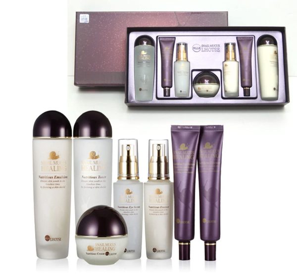 [Elle Lhotse]Snail Mucus Nutritious Skin Care 7pcs/Anti-wrinkle