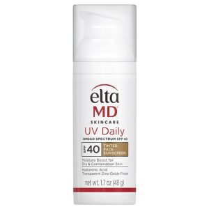UV Daily Facial Sunscreen SPF 40: Dermatologist-Recommended Broad-Spectrum Protection for Normal and Combination Skin