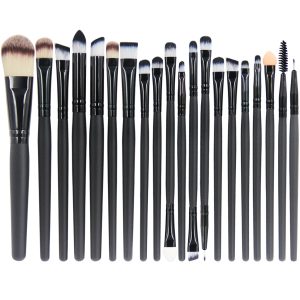 EmaxDesign 20 Pieces Makeup Brush Set Professional Face Eye Shadow