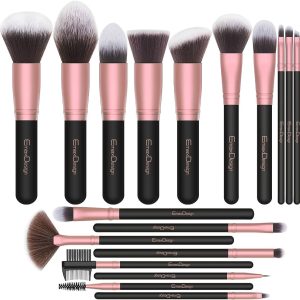 EmaxDesign Makeup Brushes,18 Pcs Professional Makeup Brush Set