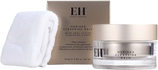 Emma Hardie | Moringa Cleansing Balm With Dual-Action Cleansing Cloth